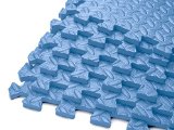 HemingWeigh Puzzle Exercise Mat High Quality EVA Foam Interlocking Tiles - Available in sizes from 120 Square Feet- 144 Square Feet