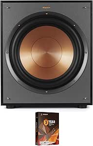 Klipsch R-120SW 200 Watt Subwoofer and 3 Year Amber Protection Plan (2018)