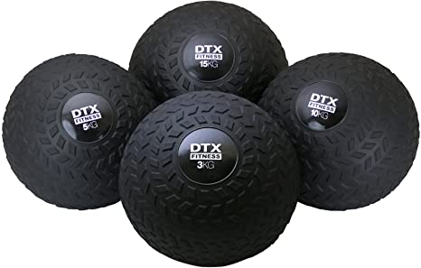 DTX Fitness No Bounce Textured Slam Ball - Choice of Weight