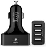 iXCC 4 Port USB 96Amp 48 Watt SMART Universal High Capacity High Power Small Size FAST Car charger with Exclusive ChargeWise tm Technology for Apple iPhone 6s 6s plus 6 6 plus 5s 5c 5 iPad Air 2 iPad Air iPad mini 3 iPad mini 2 iPad mini Samsung Galaxy S6  S6 Edge  S5  S4 Note Edge  Note 4 Note 3 Note 2 the new HTC One M8 M9 Google Nexus and More Black