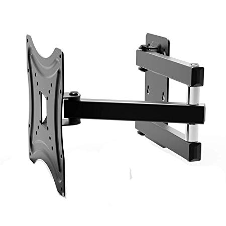 TV Wall Bracket and Universal TV Wall Mount For 14-42 Inch Monitors by Legacy Axis, Ultra Slim LCD wall Mount Bracket, Tilt and Swivel TV Bracket for Wall TV Screens Vesa Hole 200mm x 200mm Maximum