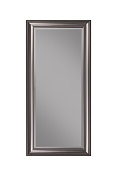 Sandberg Furniture 14311 Full Length Leaner Mirror Frame, Silver