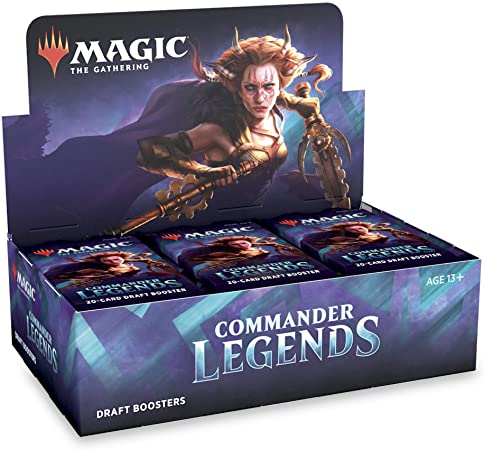 Magic: The Gathering Commander Legends Box (24 Draft Boosters Packs)