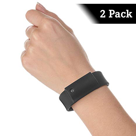 Little Viper Pepper Spray Bracelet, Adjustable Silicone Band, Lightweight, Discreet and Easy Access for Quick Response to Attack, Contains 3-6 Bursts of 10% OC