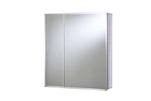 Croydex Newton 26-Inch x 24-Inch Double Door Bi-View Cabinet with Hang 'N' Lock Fitting System