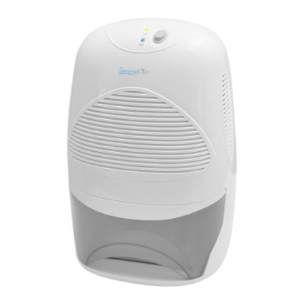 SereneLife PDUMID55 - Electronic Dehumidifier 68 Oz - Effective  for Rooms up to 2,200 Cubic Feet
