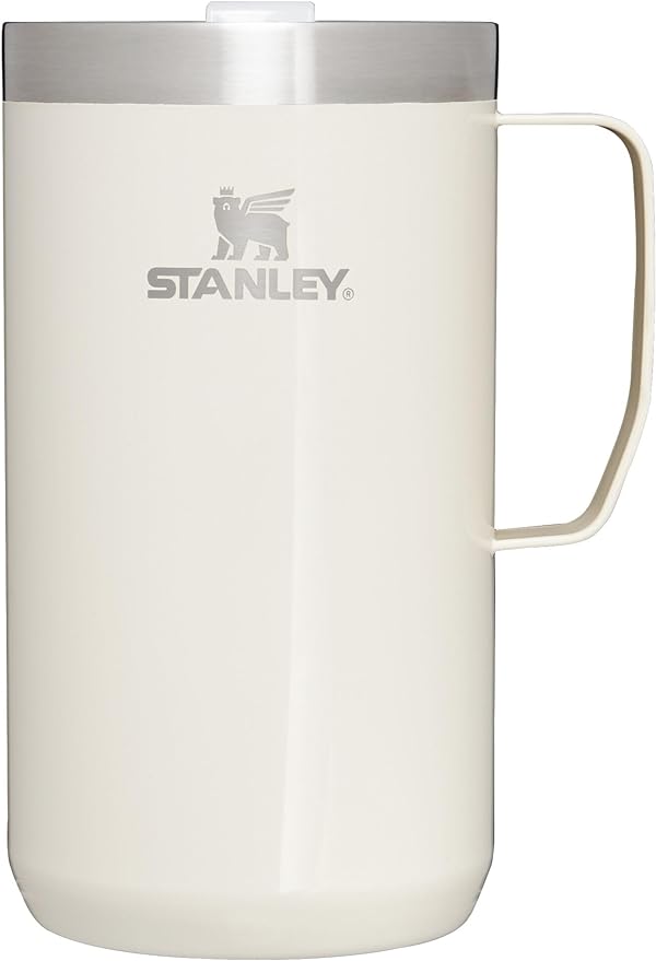 Stanley Classic Legendary Camp Mug 24oz Cream Gloss