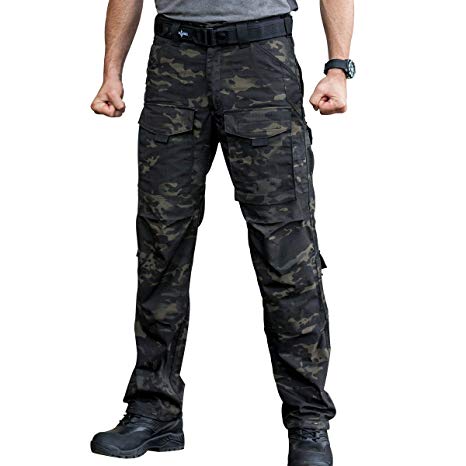 FREE SOLDIER Outdoor Men Teflon Scratch-resistant Pants Four Seasons Hiking Climbing Tactical Trousers