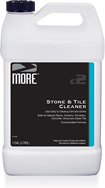 MORE Stone & Tile Cleaner - Water Based Formula for Daily Use on Natural Stone and Quartz Surfaces [Gallon / 128 oz.]