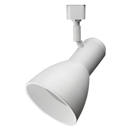 Lithonia Lighting LTHSTBF BR30 MW M4 Step Baffle Track Head, Matte White,