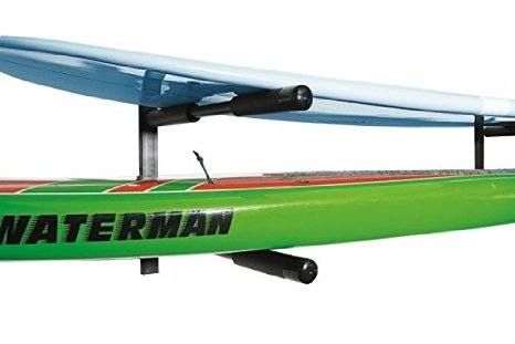 COR Board Racks 2 Boards Double SUP / Surfboard / Paddle Board Wall Rack / Mount / Heavy Duty / Galvanized Powder Coated Steel and Easy to Install.