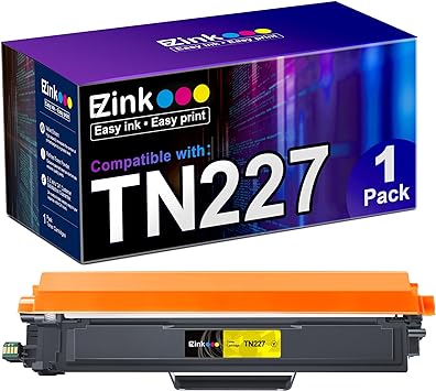 E-Z Ink (TM High Yield Compatible Toner Cartridge Replacement for Brother TN227 TN-227 TN223 TN-223 use with MFC-L3770CDW MFC-L3750CDW HL-L3230CDW HL-L3290CDW HL-L3210CW MFC-L3710CW (1 Yellow)