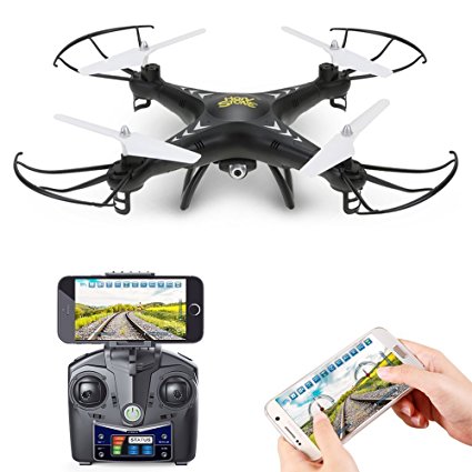 Holy Stone HS110 FPV Drone with 720P HD Live Video Wifi Camera, Altitude Hold,Gravity Sensor and Headless Mode Function RTF