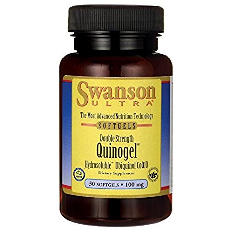 Swanson Double Strength Quinogel 100 mg 30 Sgels