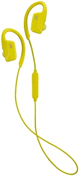 JVC Wireless Earclip Sport Headphone (Yellow) HA-EC30BTY