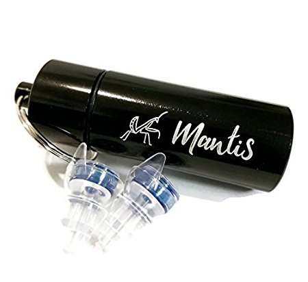 Earplugs - reusable High Fidelity professional long-term use hearing protection / non-foam noise reduction for musicians, concerts, clubs, live events