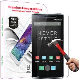 PThink 25D Round Edge 03mm Ultra-thin Tempered Glass Screen Protector for OnePlus One with 9H HardnessAnti-scratchFingerprint resistant OnePlus One