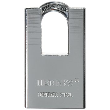 Brinks 172-44831 Home Security 44 mm Solid Steel Shrouded Padlock