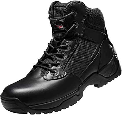 NORTIV 8 Men's Military Tactical Work Boots Hiking Motorcycle Combat Boots