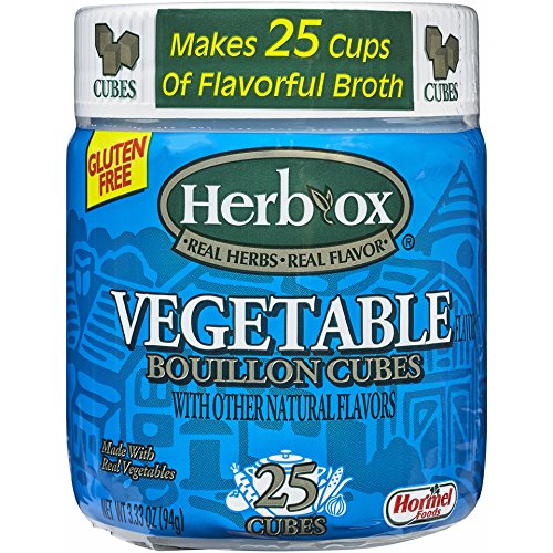 Herb-Ox Vegetable Bouillon Cubes, 3.33 Ounce