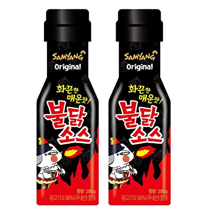 [Samyang] Buldark Spicy Chicken Roasted Sauce 200g×2 / Korean food / Korean sauce / Asian dishes (overseas direct shipment)