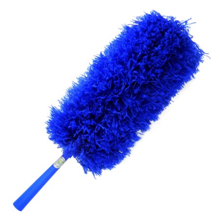 *SALE* Duster: Fluffy Microfiber by CleansGreen Best for Cleaning & Dusting Blinds, Ceiling Fan, Car, Home, Kitchen, Cobweb, even Floor - Bendable, Extendable, Reusable, Washable, No Refills Required