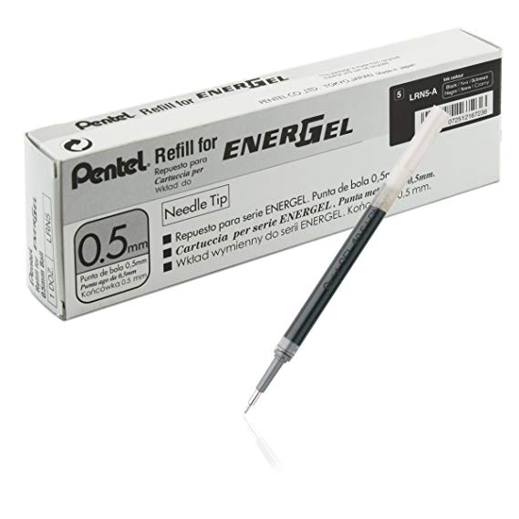 Pentel 0.5mm Energel Refill - Black