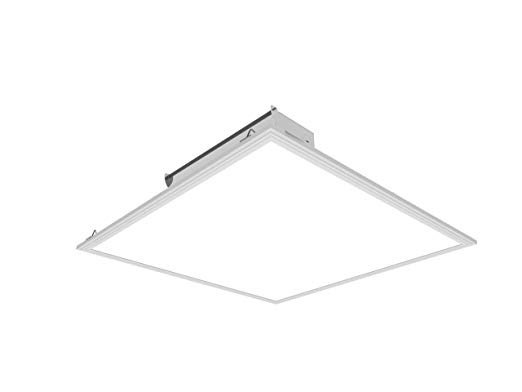 LED Flat Panel Light for 2x2 Drop Ceilings, 5000K Daylight, 40W - 5000 Lumens, 100-277V - UL & DLC-Qualified - 4 Pack