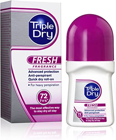 Triple Dry Anti Perspirant Roll On Fresh 50ml