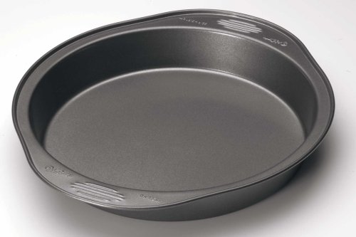 Wilton Excelle Elite Round Cake Pan, Create Delicious Cakes, Mouthwatering Quiches and More in this Even-Heating, Heavy-Duty Non-Stick Cake Pan, Steel, 9-Inch