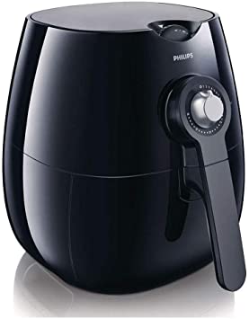 Philips Air Fryer with Rapid Air Technology for Healthy Cooking, Baking and Grilling, Plastic, 1425 W, Black, HD9220/20