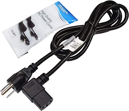 HQRP AC Power Cord fits Spirit E060001, EL 7, TR6.2, TR6.55, XT10, XT175, XT200, XT275, XT385, XT485, XT685, XZ600, Z500 Treadmill Mains Cable