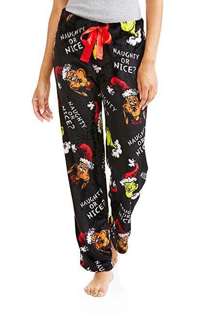 Women's Grinch Super Minky Plush Fleece Sleep Pants