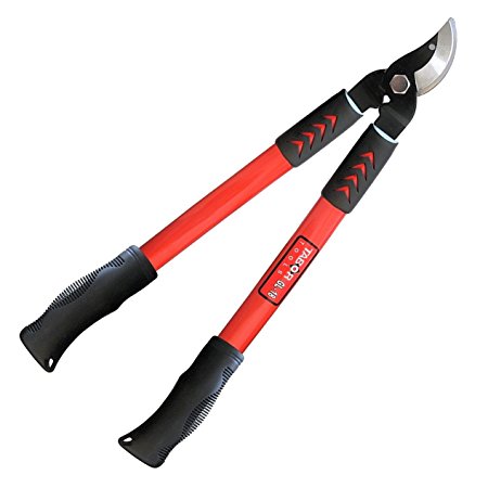 TABOR TOOLS GL18 20-Inch Bypass Mini Lopper, Makes Clean Professional Cuts, 1-Inch Cutting Capacity, Tree Trimmer and Branch Cutter Featuring Sturdy Medium-Sized 15-Inch Handles.