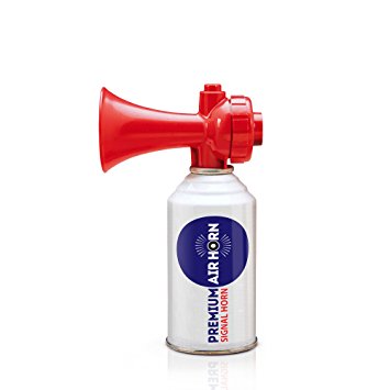 Air Horn for Boating, Sports, Safety. Loud & Effective Boat Signal & Shoreline Marine USCG Rated - Appropriate for Any Purpose - Non-Flammable, Ozone Safe.