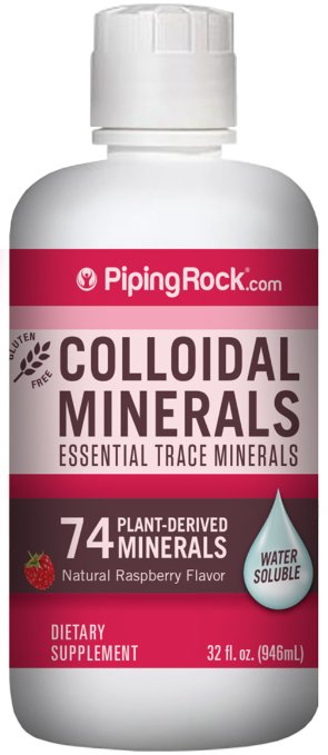 Colloidal Minerals Natural Raspberry Flavor 32 fl oz