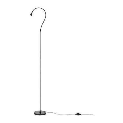 Ikea Jansjo Floor/Reading Lamp, Black