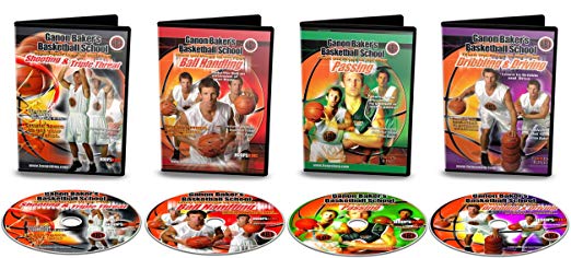 Ganon Baker's Basketball School Training DVDs - Learn From Ganon Baker Who Trains Top Pros And Athletes All Over The World - Learn How To Practice Shooting Like The Pros Do. - Beat Defenders Off the Dribble - Become a Precision Passer