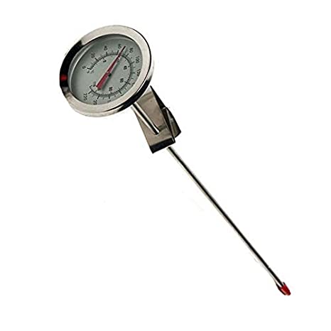 HomeBrewStuff 12 inch SS Dial Thermometer Homebrewing Brew Kettle Brew Pot (Limited Edition)