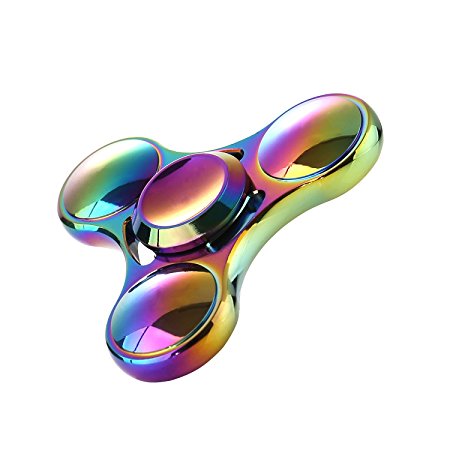 【2017 Upgraded】Fidget Spinner Butterfly Fish Shaped Rainbow Hand Spinner Stress Reducer Focus Fidget Toy Perfect for Killing Time