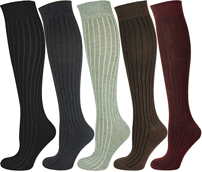 Mysocks® Unisex Knee High Plain Socks