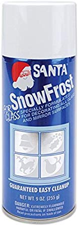 Chase 499-0521 Snow Frost Aerosol Spray, 9-Ounce
