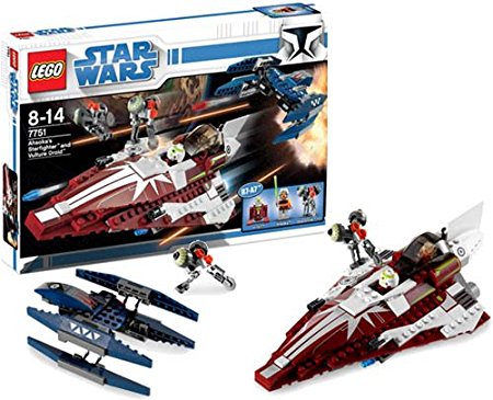 LEGO 7751 AHSOKAS STARFIGHTER AND VULTURE DROID