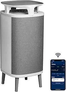 Blueair DustMagnet 5240i HEPA Silent Air Purifier for up to 48m², Grey