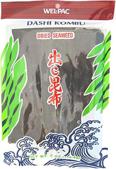 Wel-Pac Dashi Kombu Dried Seaweed, 113.4gm