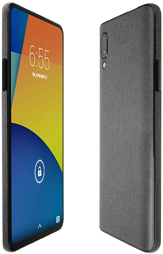 Skinomi Brushed Steel Full Body Skin Compatible with BLU Bold N1 (Full Coverage) TechSkin with Anti-Bubble Clear Film Screen Protector