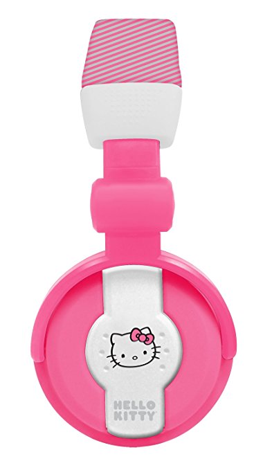Hello Kitty Mixer DJ Headphones - Pink (HK-10809)