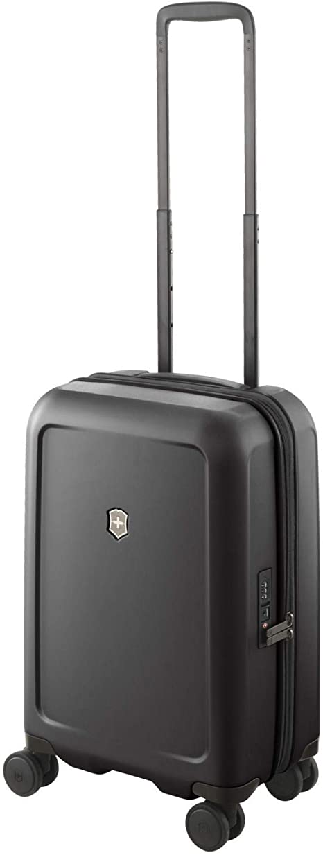 Victorinox Connex Hardside Spinner Luggage, Black, Carry-On, Frequent Flyer (22")