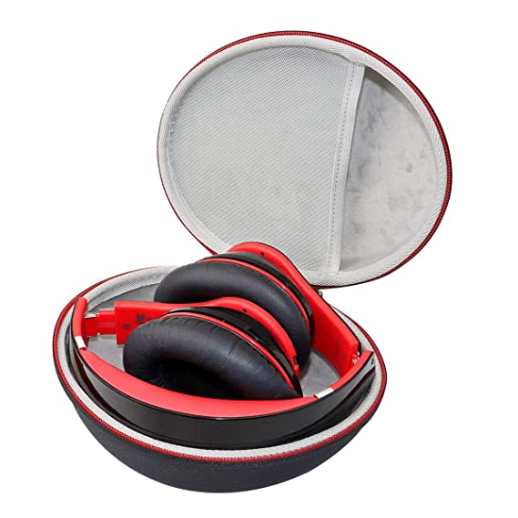 Asafez Hard Travel Case Compatible with Mpow 059 Bluetooth Headphones Over Ear Stereo Wireless Headset