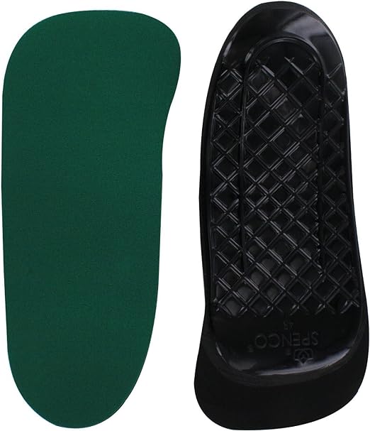 Spenco Rx Orthotic Arch Support 3/4 Length Shoe Insoles Women's 9-10.5/Men's 8-9.5